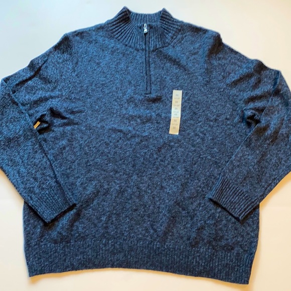 Croft \u0026 Barrow Sweaters | Croft \u0026 Barrow XXL 14 Zip Easy Care Sweater D17 | Color: Blue | Size: XXL | Dbtreasures's Closet